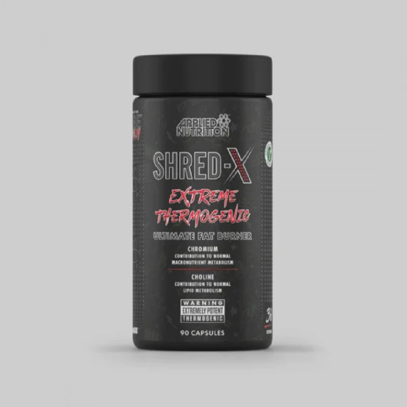Applied Nutrition Shred-X Extreme Thermogenic Caps - Фет Бърнър, Разфасовка 90 caps