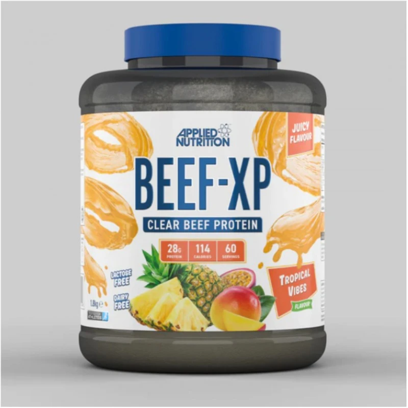 Applied Nutrition Beef-XP - Телешки Протеин, Вкус Тропикал, Разфасовка 1.800 kg