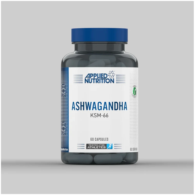 Applied Nutrition Ashwagandha KSM-66 - Ашваганда, Разфасовка 60 caps