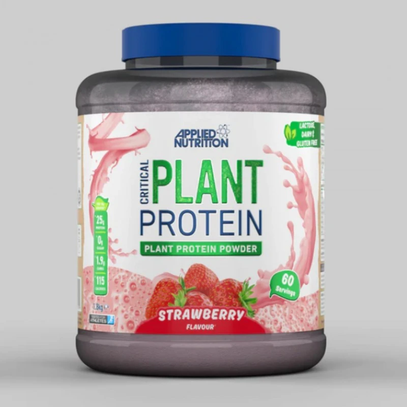 Applied Nutrition Critical Plant Protein - Растителен Протеин, Вкус Ягода, Разфасовка 1.800 kg