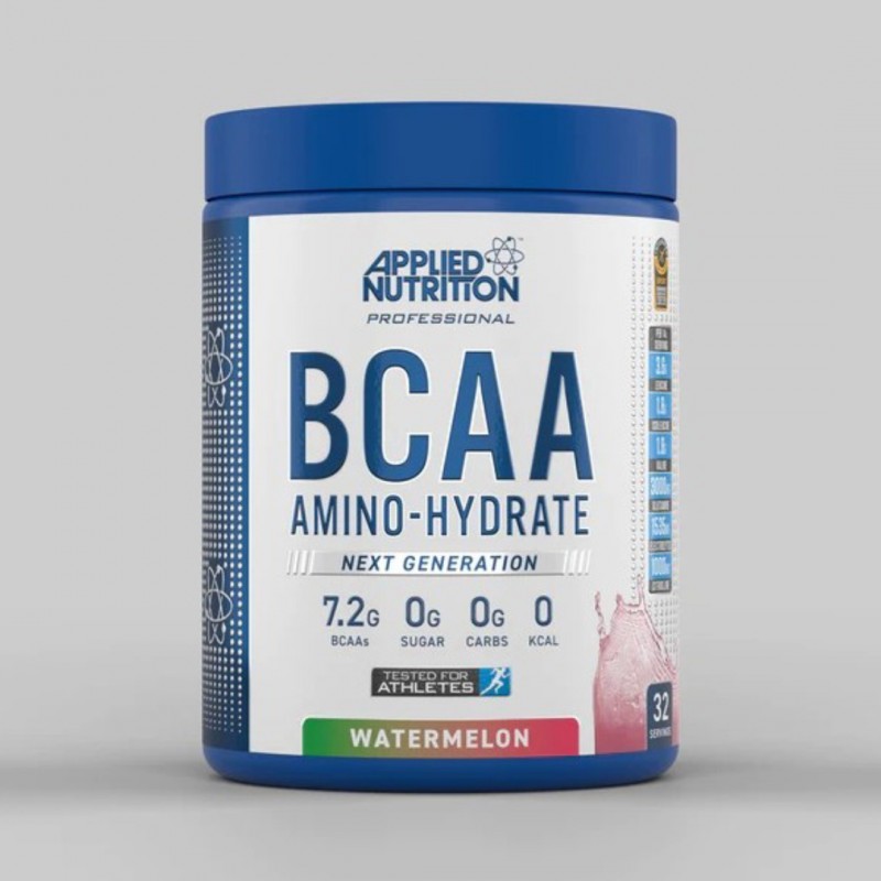 Applied Nutrition BCAA Amino-Hydrate - BCAA + Електролити, Вкус Диня, Разфасовка 450g
