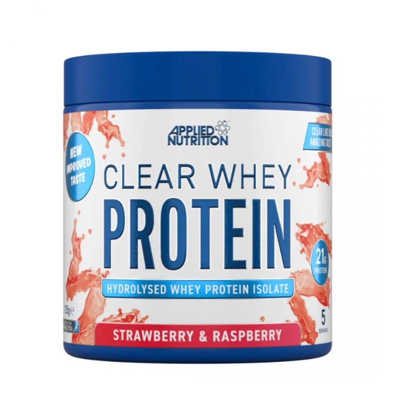 Applied Nutrition Clear Whey Protein - Протеин Изолат, Вкус Ягода с малина, Разфасовка 125g