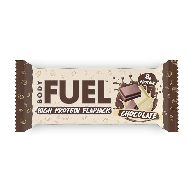 Applied Nutrition Bodyfuel - High Protein Flapjack - Високопротеинов Енергиен Бар, Вкус Шоколад, Разфасовка 40g