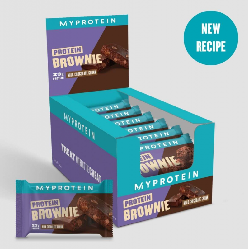 Myprotein Protein Brownie - Протеинов Бар, Вкус Двоен шоколад, Разфасовка 0.075kg