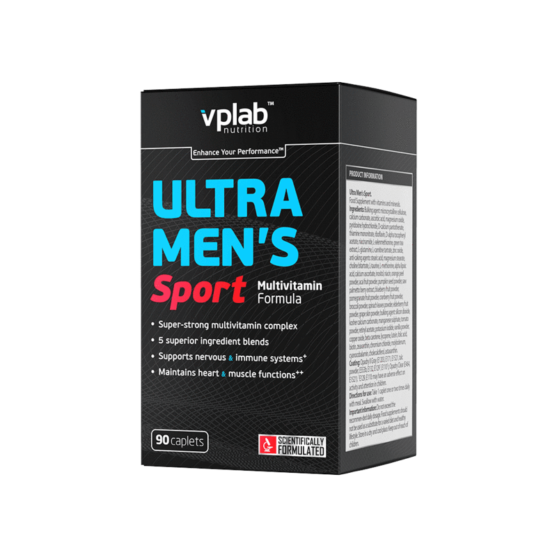 VPLab Ultra Men`s Sport Multivitamin - Мултивитамини, Разфасовка 90 caps