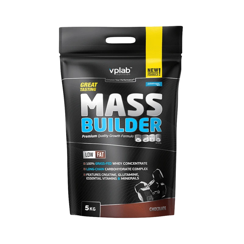 VPLab Mass Builder - Гейнър, Вкус Шоколад, Разфасовка 5kg