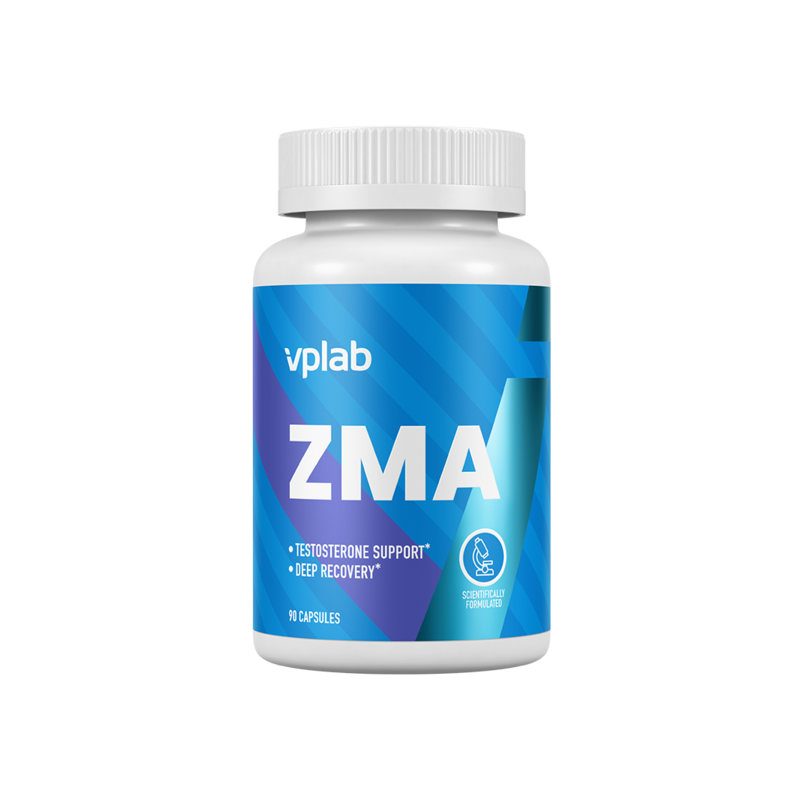 VPLab ZMA - Цинк + Магнезий + Витамин B6, Разфасовка 90 caps