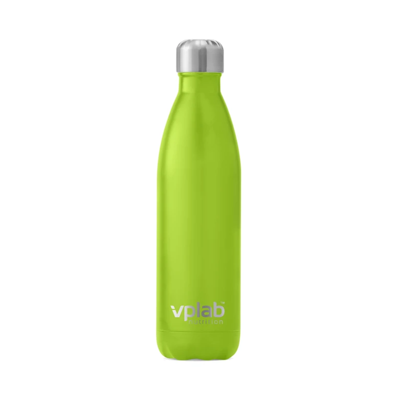 VPLab Metal Water Bottle - Lime - Бутилка За Вода, Цвят Лайм, Разфасовка 500ml