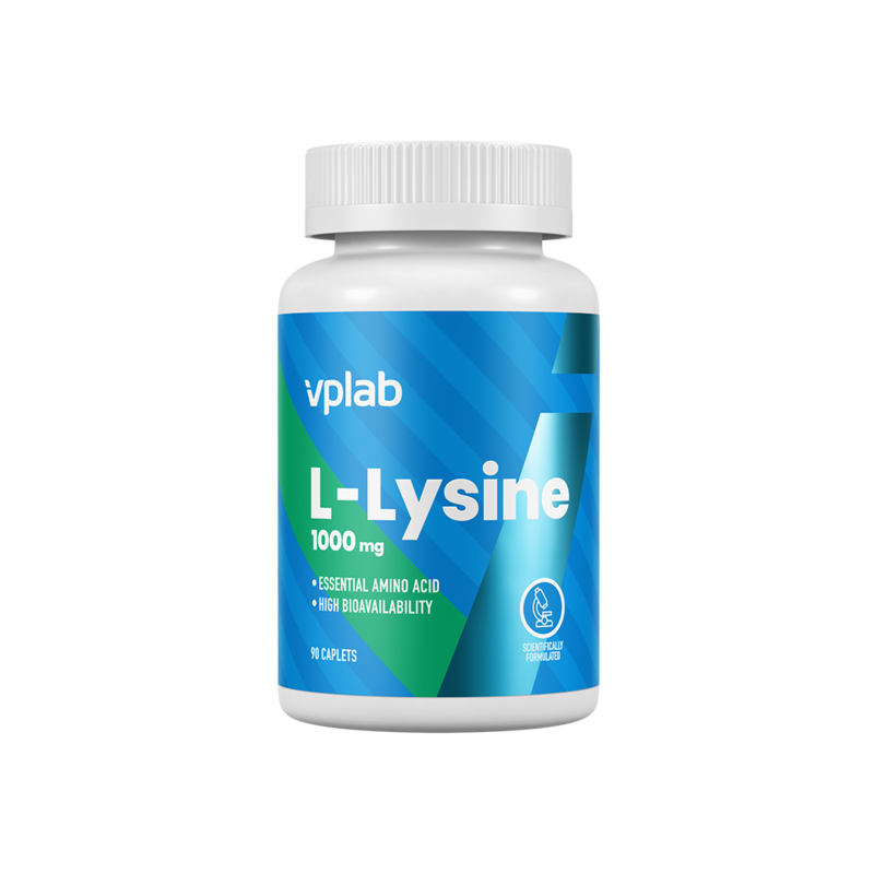 VPLab L-Lysine - Аминокиселина - Лизин, Разфасовка 90 caps