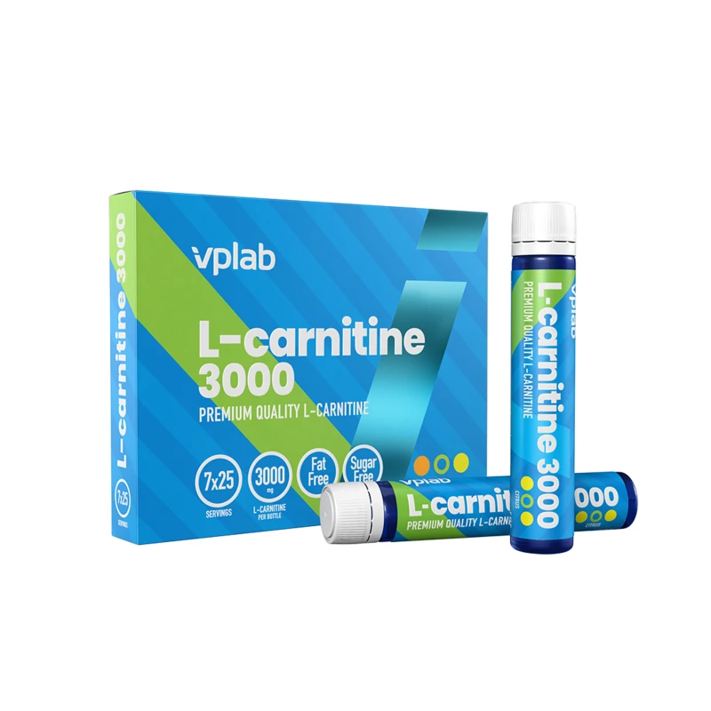 VPLab L-Carnitine 3000 - Л-Карнитин, Разфасовка 25ml