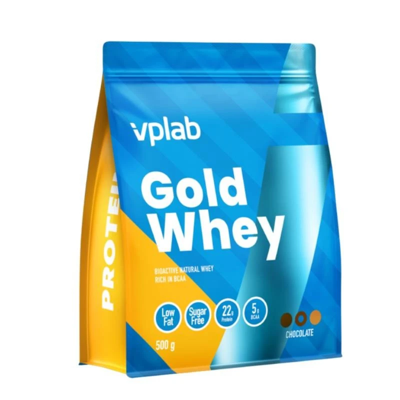 VPLab Gold Whey - Суроватъчен Протеин, Вкус Шоколад, Разфасовка 500g