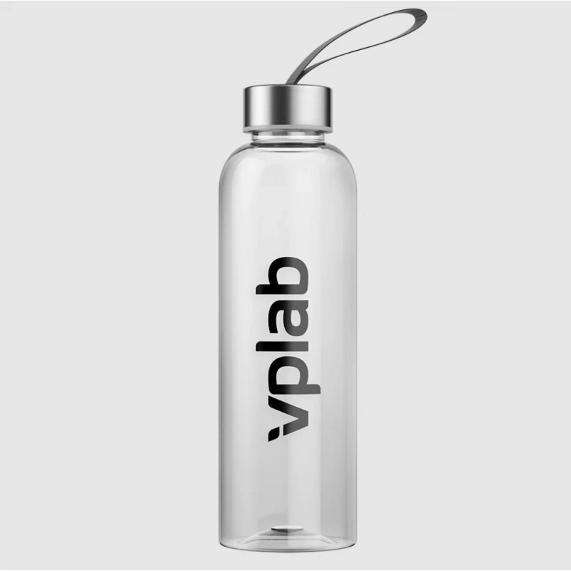 VPLab Water Bottle - Black Logo - Бутилка за Вода, Разфасовка 580ml