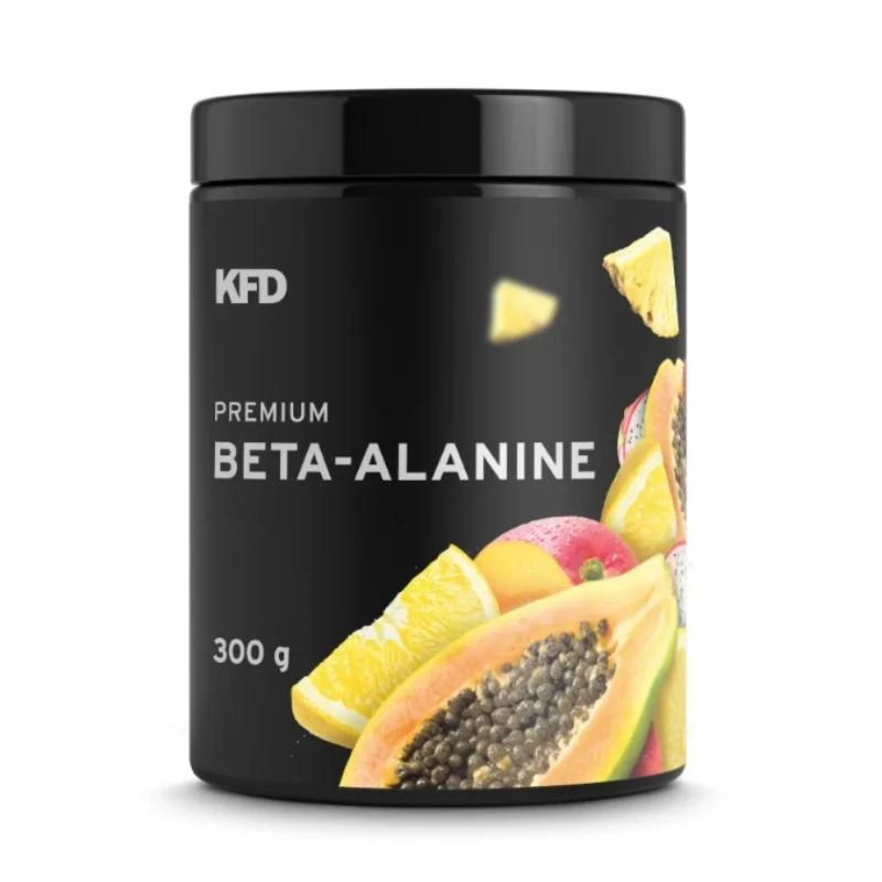 KFD Premium Beta Alanine - Бета Аланин, Вкус Тропически Плодове, Разфасовка 0.300kg