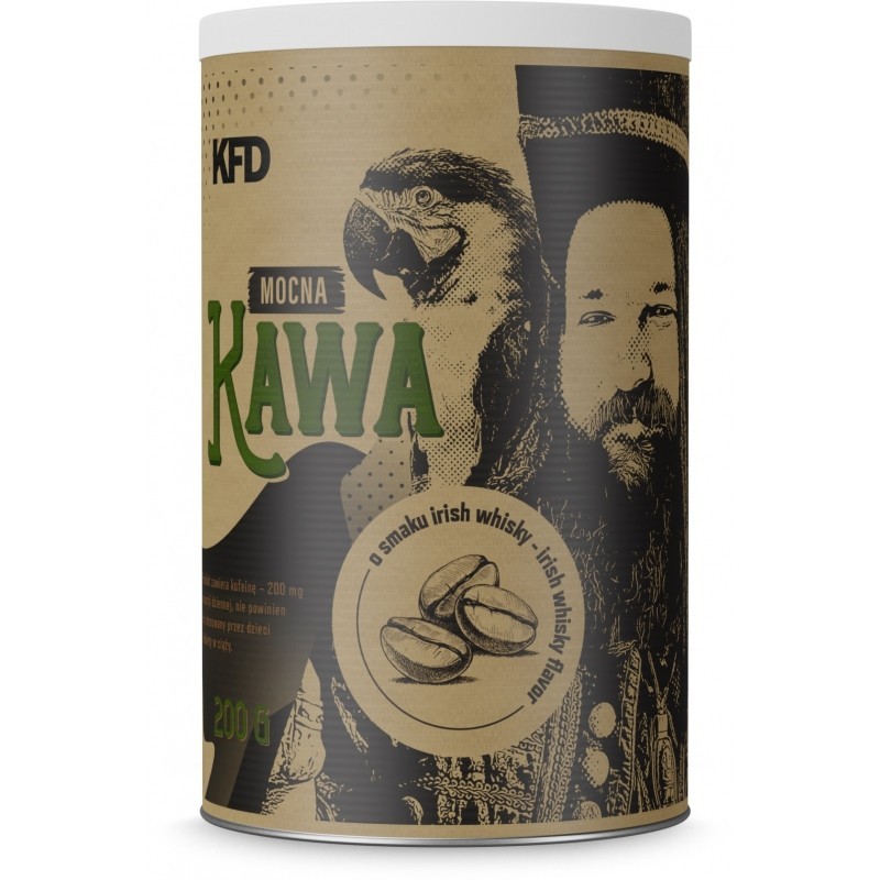KFD Coffee Strong - Инстантно Кафе, Вкус Карамел, Разфасовка 200g