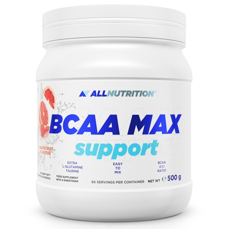 Allnutrition BCAA Max Support, Вкус Грейпфрут, Разфасовка 500g