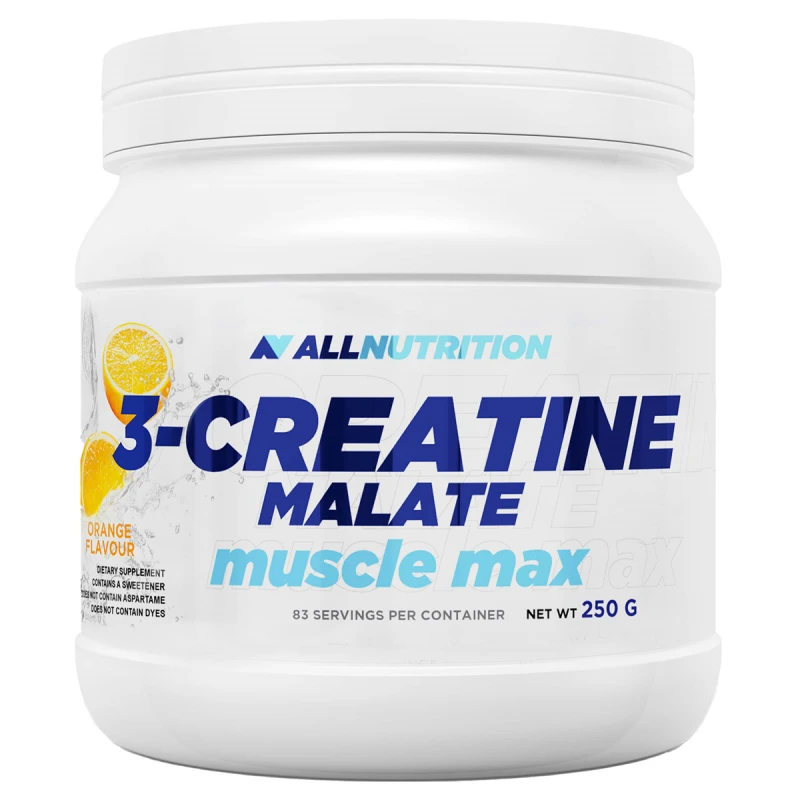 Allnutrition 3-Creatine Malate Powder - Креатин, Вкус Портокал, Разфасовка 250g