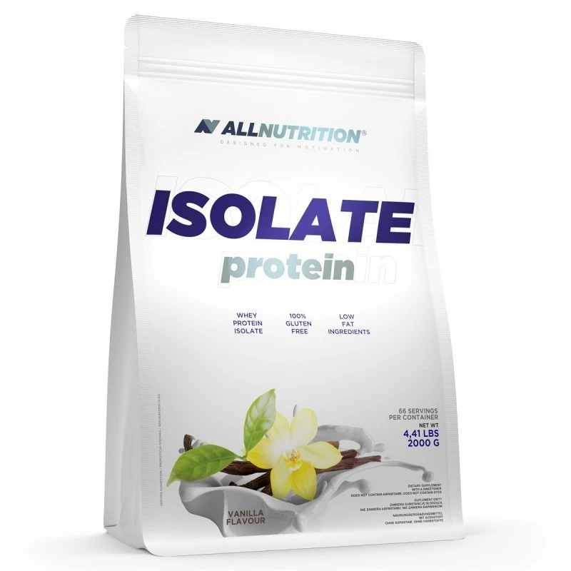 Allnutrition Isolate Protein Bag - Протеин Изолат, Вкус Шоколад, Разфасовка 2kg