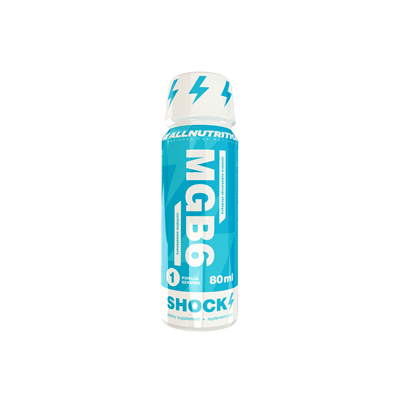 Allnutrition MgB6 Shock - Магнезий с Витамин B6, Разфасовка 80ml
