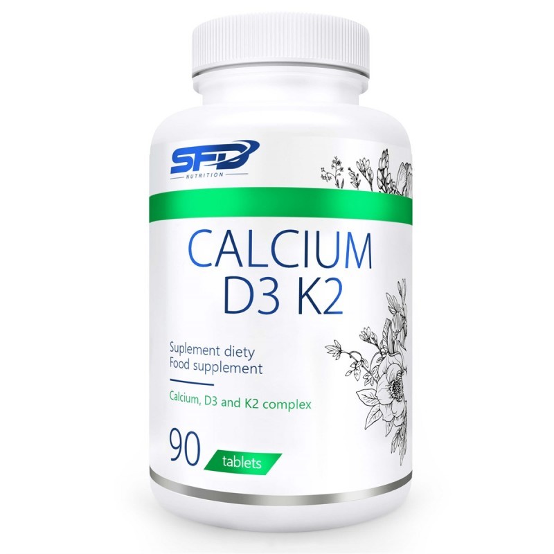 SFD Calcium D3 K2 - Калций D3 K2, Разфасовка 90 tabs