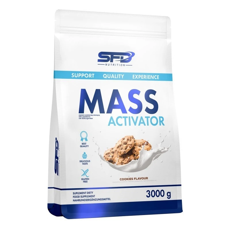 SFD Mass Activator - Гейнър, Вкус Ягода, Разфасовка 3.000kg
