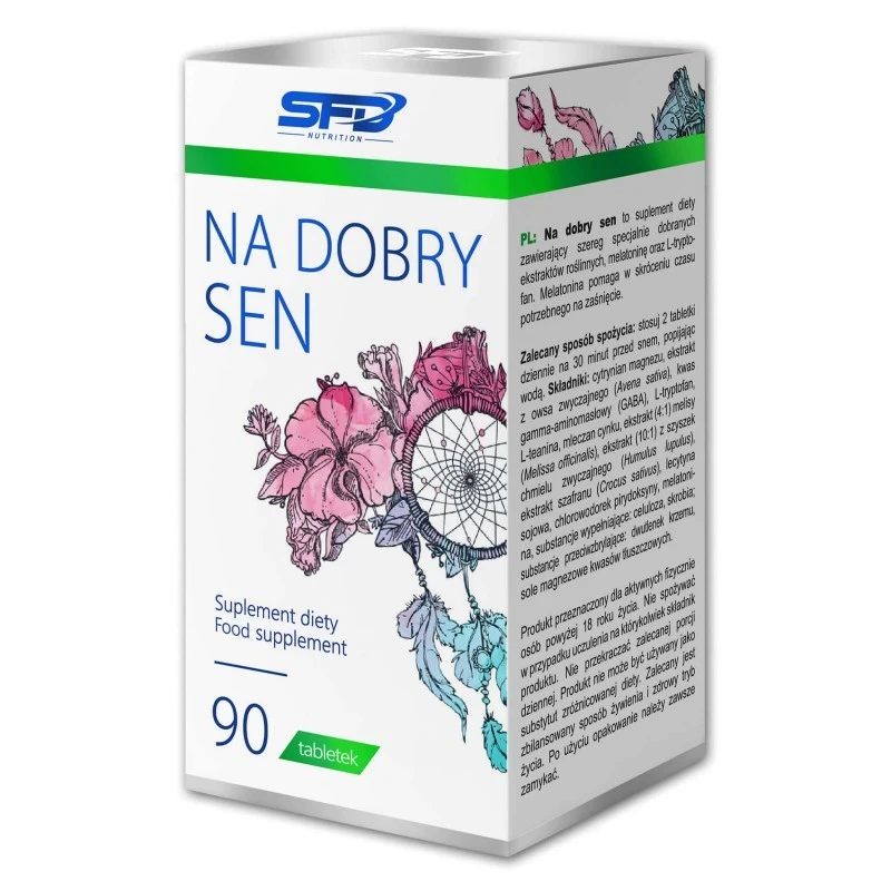 SFD For Good Sleep - Формула за Подобряване на Съня, Разфасовка 90 tabs