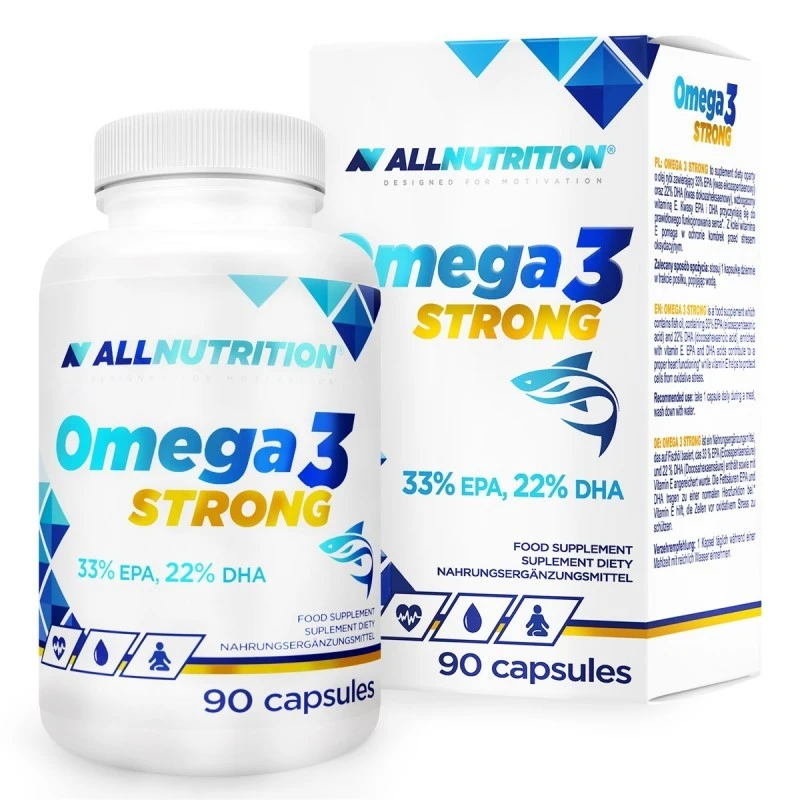 Allnutrition Omega 3 Strong - Омега, Разфасовка 90 caps