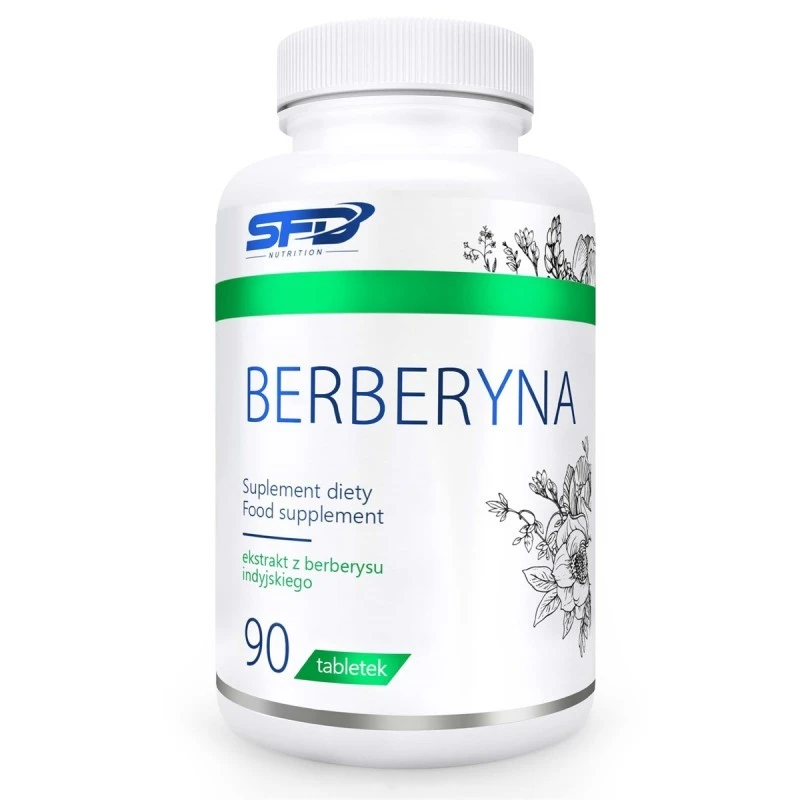 SFD Berberine - Берберин, Разфасовка 90 tabs