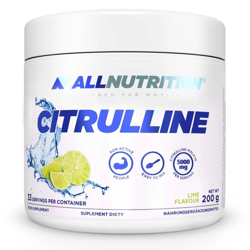 Allnutrition Citrulline - Цитрулин, Вкус Ягода и малина, Разфасовка 200g