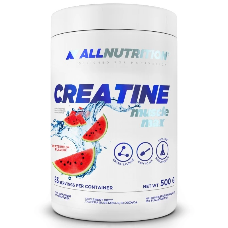 Allnutrition Creatine Muscle Max - Flavoured - Креатин, Вкус Диня, Разфасовка 500g