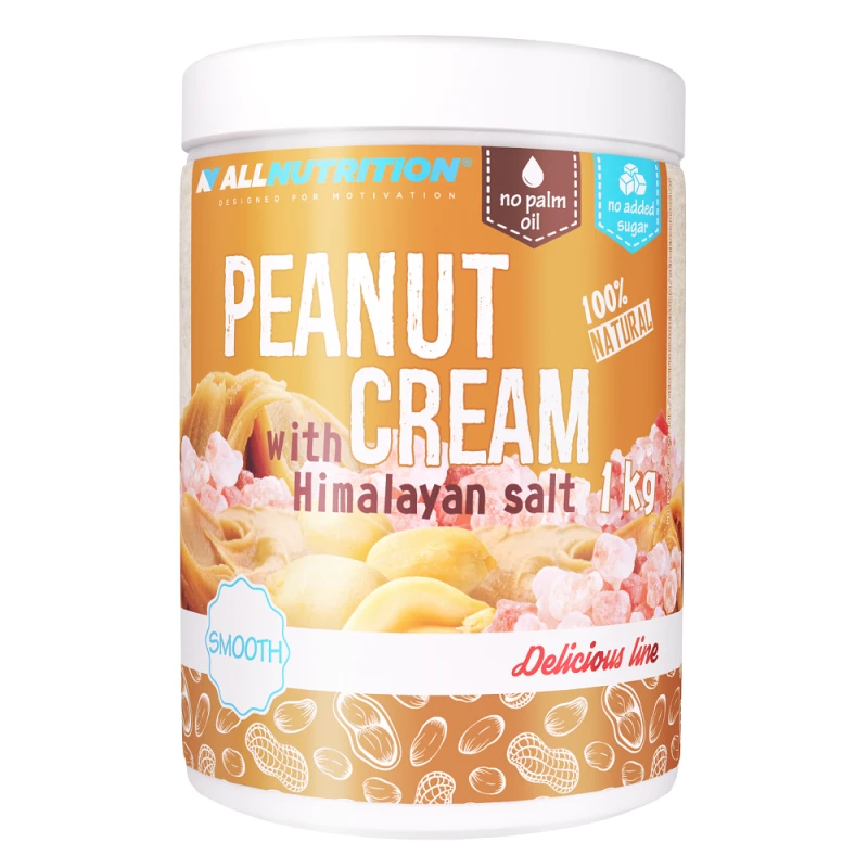 Allnutrition Peanut Cream Hymalayan Salt - Фъстъчено масло, Разфасовка 1.000kg
