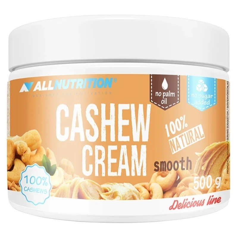 Allnutrition Cashew Cream - Smooth - Масло от Кашу, Вкус Смуут, Разфасовка 1kg