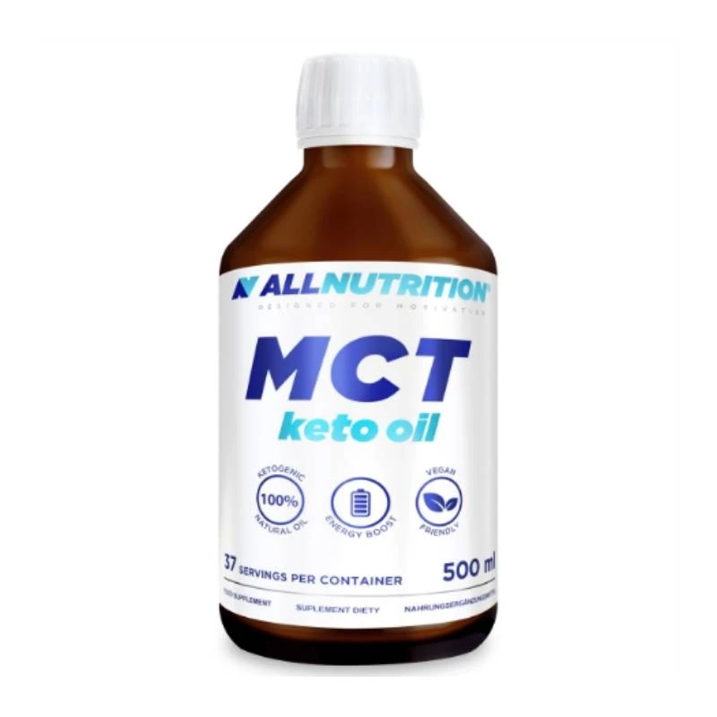 Allnutrition MCT Keto Oil - Средноверижни триглицериди, Разфасовка 500ml