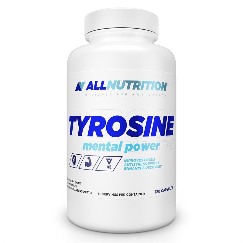 Allnutrition Tyrosine - Тирозин, Разфасовка 120 caps
