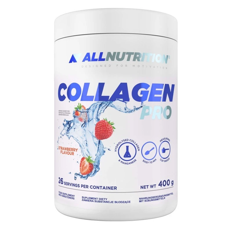 Allnutrition Collagen Pro - Колаген, Вкус Ягода, Разфасовка 400g