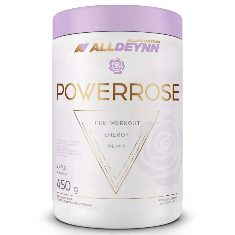 Allnutrition AllDeynn Powerrose - Азотен Бустер за Жени, Вкус Ябълка, Разфасовка 450g