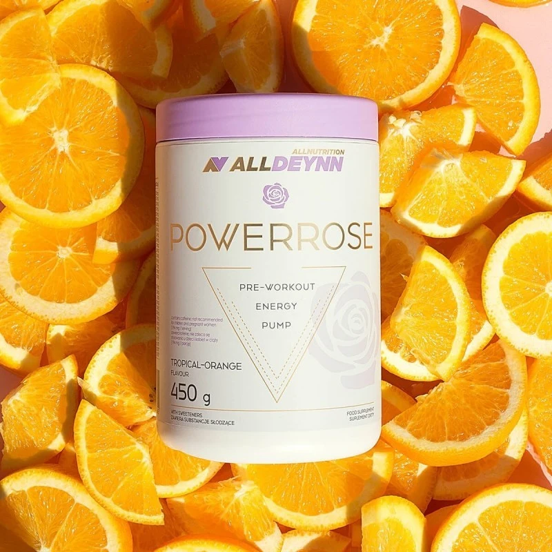 Allnutrition AllDeynn Powerrose - Азотен Бустер за Жени, Вкус Портокал, Разфасовка 450g