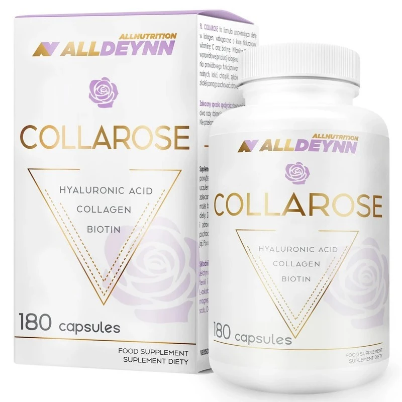 Allnutrition AllDeynn Collarose Caps - Колаген, Разфасовка 180 caps