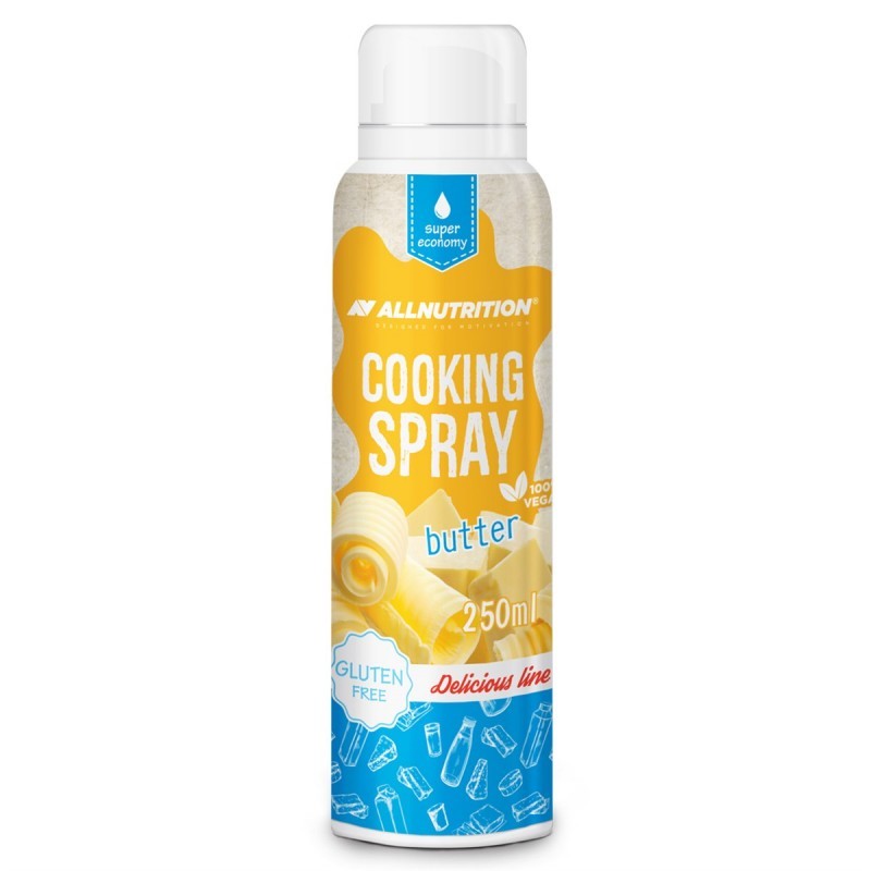 Allnutrition Cooking Spray - Butter Oil - Спрей За Готвене, Разфасовка 250ml