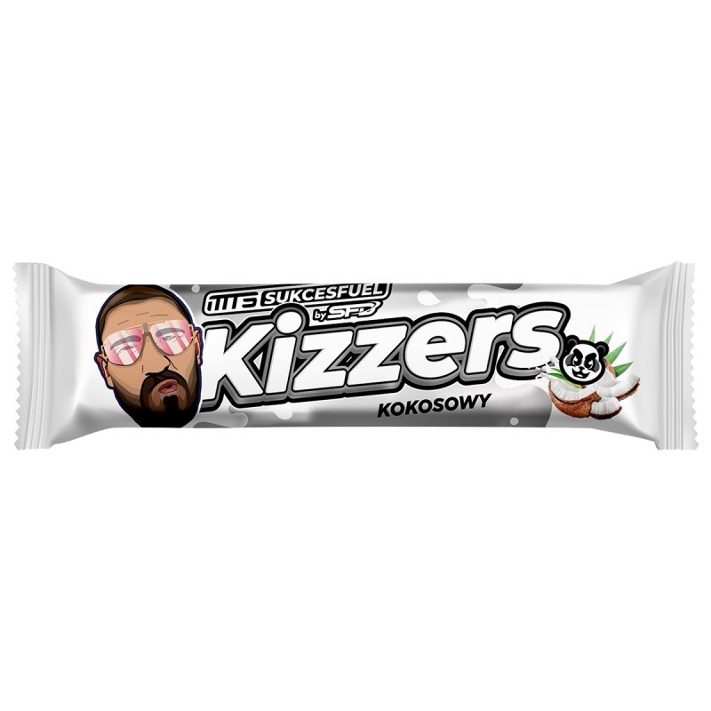 SFD Kizzers Bar - Протеинов Бар, Вкус Ванилия с кокос, Разфасовка 37g