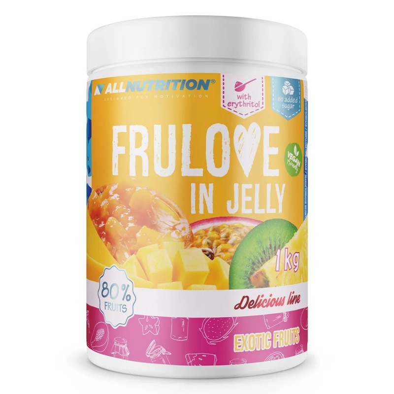 Allnutrition FruLove - Exotic Fruits - Диетичен Конфитюр, Разфасовка 1kg