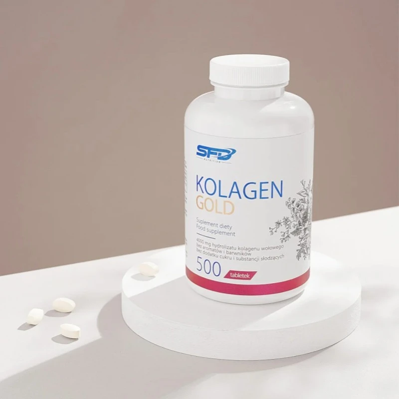 SFD Collagen Gold - Колаген, Разфасовка 500 tabs
