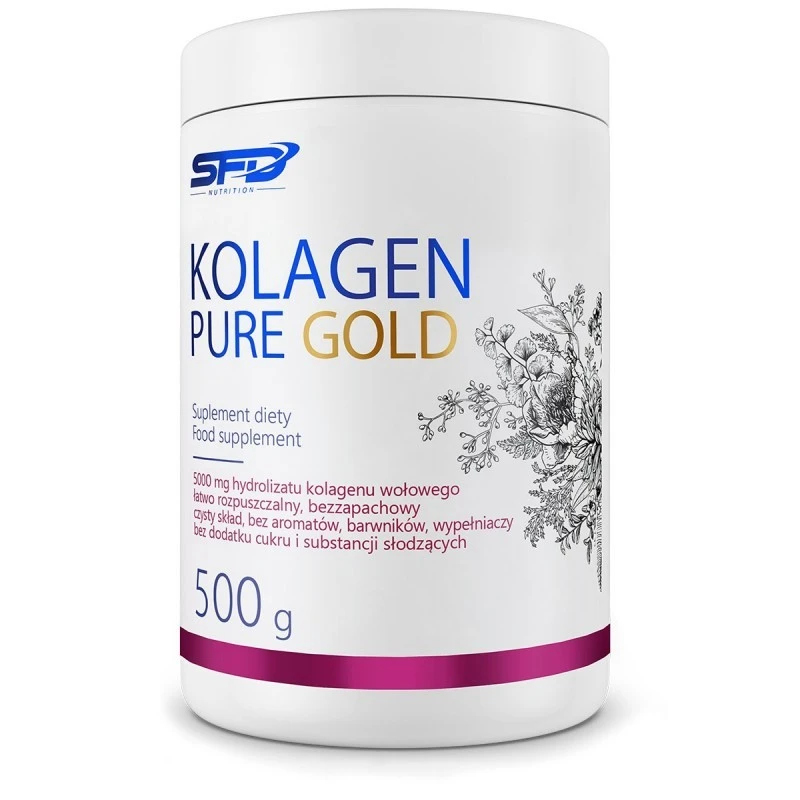 SFD Collagen Pure Gold - Колаген, Разфасовка 500g