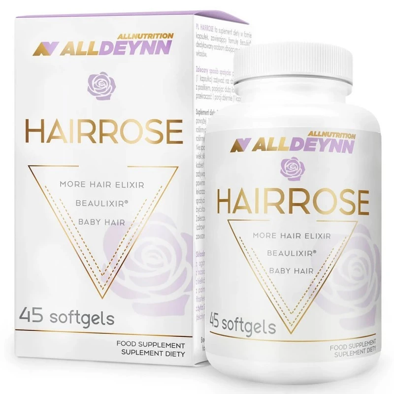 Allnutrition AllDeynn Hairrose - Формула за Коса, Разфасовка 45 sgels
