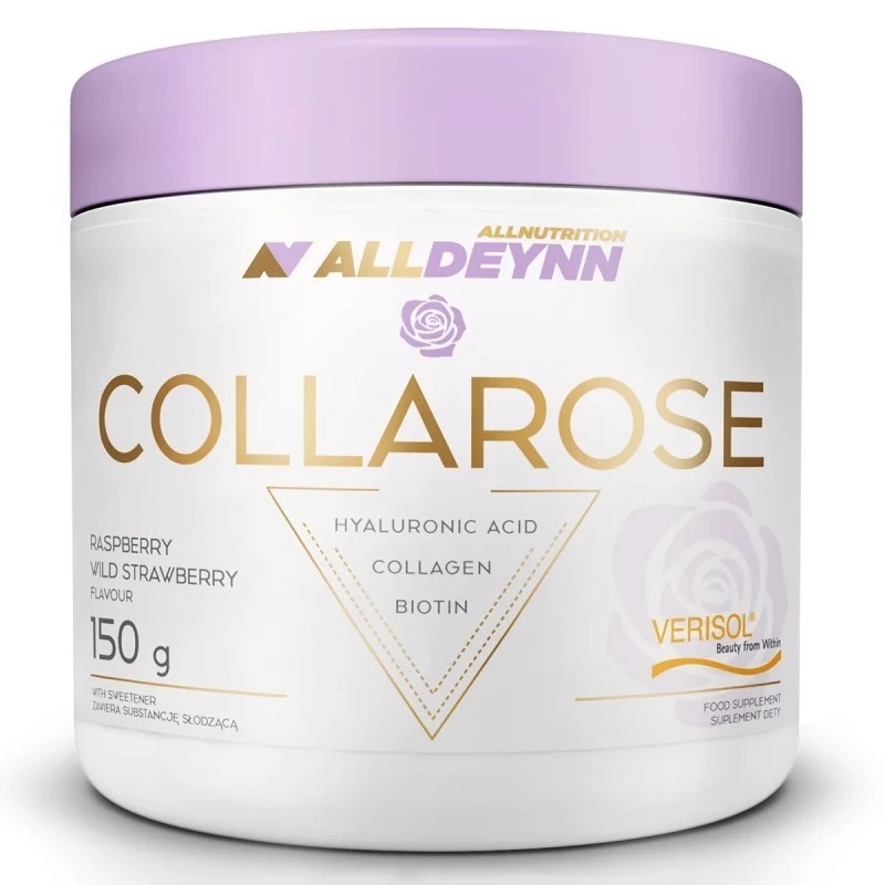 Allnutrition AllDeynn Collarose - Колаген, Вкус Ягода с малина, Разфасовка 150g