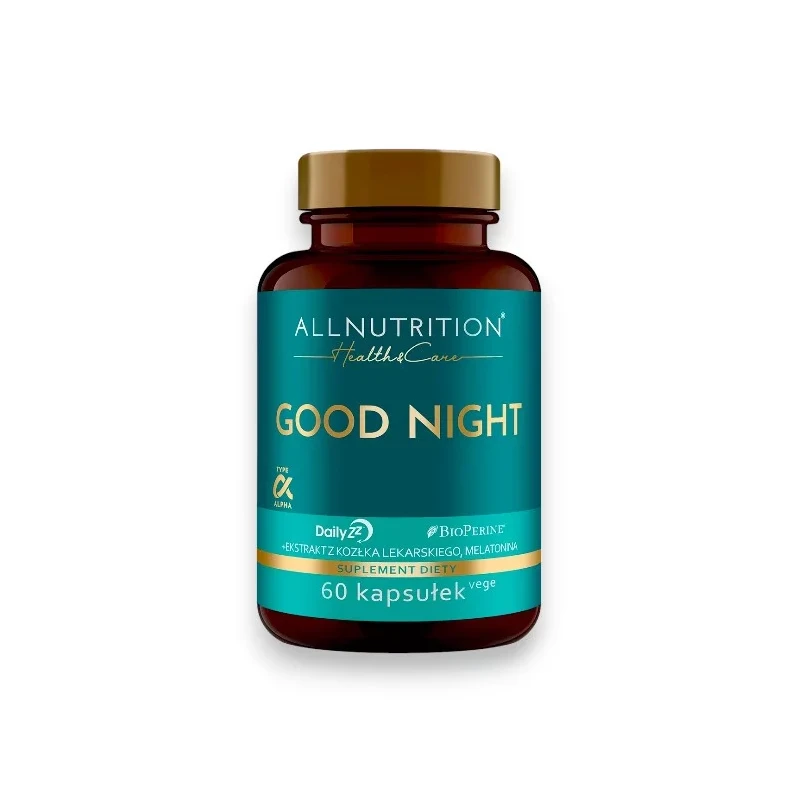 AllNutrition Good Night - Формула за Подобряване на Съня, Разфасовка 60 caps