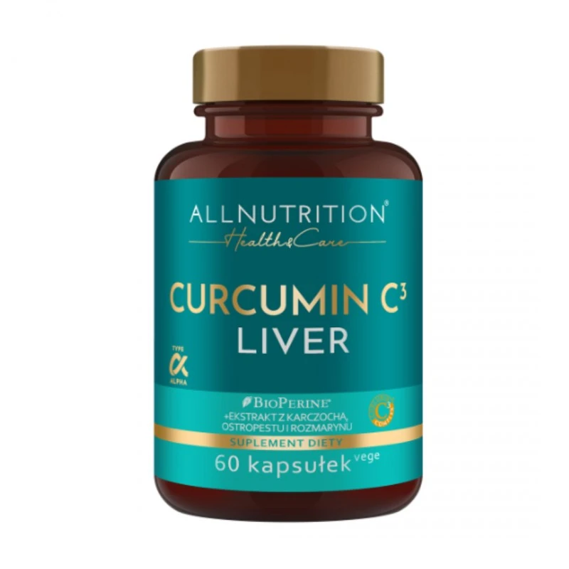 AllNutrition Curcumin C3 Liver - Куркумин C3, Разфасовка 60 caps