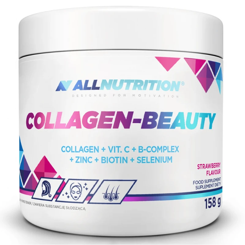 AllNutrition Collagen-Beauty - Колаген, Вкус Ягода, Разфасовка 158g