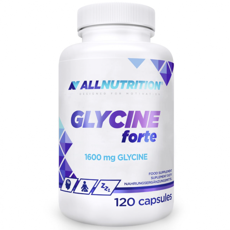 AllNutrition Glycine Forte - Глицин, Разфасовка 120 caps