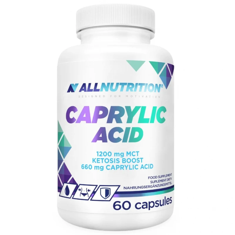AllNutrition Caprylic Acid - Каприлова Киселина, Разфасовка 60 caps