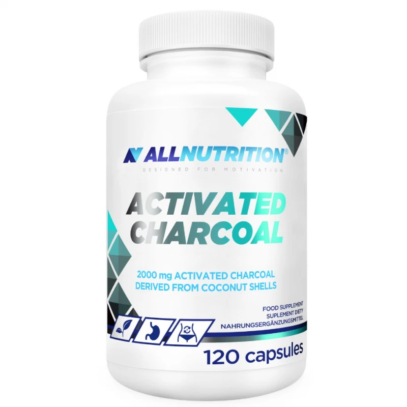 Allnutrition Activated Charcoal - Активен Въглен, Разфасовка 120 caps